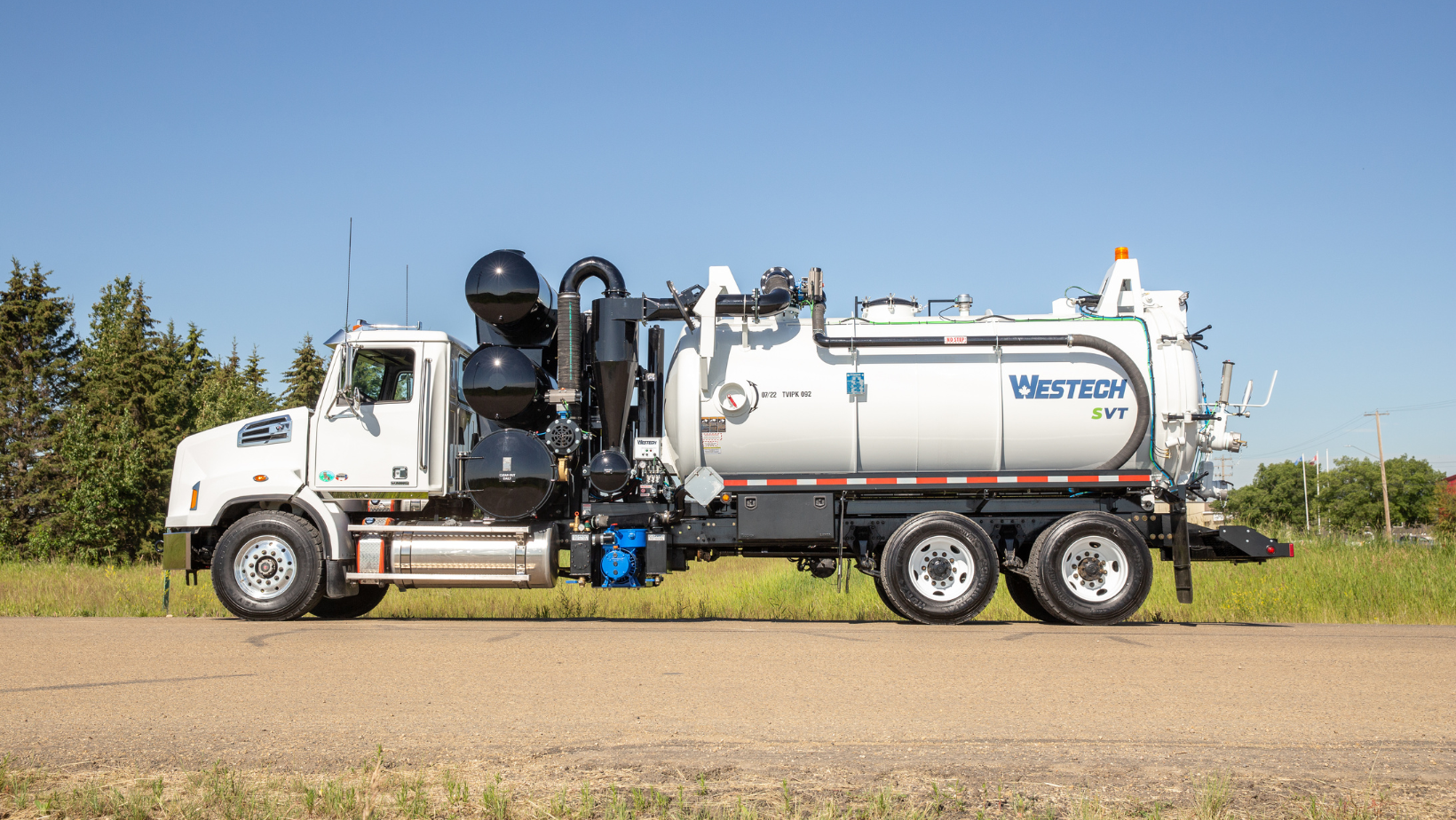 Westech Straight Vacuum Truck